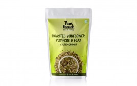 True Elements Roasted Sunflower Pumpkin & Flax Salted Crunch  Pack  125 grams